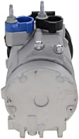 2008 Ford Explorer Sport Trac - A/C Compressor, For Models With FS20 Compressor Type, With Rear AC, With Clutch, 6-Groove Pulley, 8 Cyl 4.6L