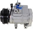 2008 Ford Explorer Sport Trac - A/C Compressor, For Models With FS20 Compressor Type, With Rear AC, With Clutch, 6-Groove Pulley, 8 Cyl 4.6L