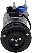 2008 Ford Explorer Sport Trac - A/C Compressor, For Models With FS20 Compressor Type, With Rear AC, With Clutch, 6-Groove Pulley, 8 Cyl 4.6L
