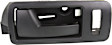 2014 Ford Mustang - Front, Driver Side Black Interior Door Handle, With Door Lock Hole, 2-Door, Coupe