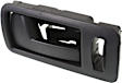 2014 Ford Mustang - Front, Driver Side Black Interior Door Handle, With Door Lock Hole, 2-Door, Coupe