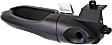 2005 Ford Focus ZX4 - Front, Driver Side Smooth Black Exterior Door Handle, With Key Hole, 2-Door, Hatchback