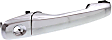 2011-2019 Ford Explorer - Front, Driver Side Chrome Exterior Door Handle, With Key Hole