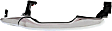 2011-2019 Ford Explorer - Front, Driver Side Chrome Exterior Door Handle, With Key Hole