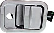 2003-2011 Freightliner Columbia - Front, Driver Side Chrome Exterior Door Handle, With Key Hole