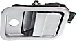 2003-2011 Freightliner Columbia - Front, Driver Side Chrome Exterior Door Handle, With Key Hole