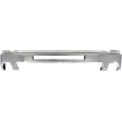 Front Bumper, Chrome, With Air Holes, Without Mounting Brackets