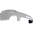 Front Bumper, Chrome, With Air Holes, Without Mounting Brackets