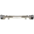 Front Bumper, Chrome, With Air Holes, Without Mounting Brackets