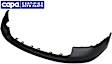 Front, Upper Primed Bumper Cover CAPA Certified
