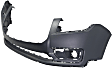 Front, Upper Primed Bumper Cover, 6 Cyl., 3.6L Engine, Without Parking Aid Sensor Holes