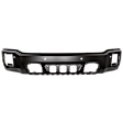 Front Bumper, Paint to Match, With Parking Aid Sensor Holes, Without Mounting Brackets, CAPA CERTIFIED