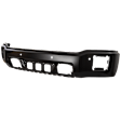 Front Bumper, Paint to Match, With Parking Aid Sensor Holes, Without Mounting Brackets, CAPA CERTIFIED
