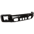 Front Bumper, Paint to Match, With Parking Aid Sensor Holes, Without Mounting Brackets, CAPA CERTIFIED