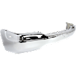 Front Bumper, Chrome, With Mounting Brackets, Without Air Holes