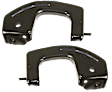 Front Bumper, Chrome, With Mounting Brackets, Without Air Holes