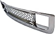 Front, Lower Bumper Grille, Chrome, Denali Model