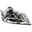 2014 GMC Terrain - Front, Driver Side Fog Light Trim, Chrome