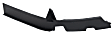 2002-2007 GMC Sierra 1500 - Front, Passenger Side, Outer Bumper Trim, Textured, Denali Model