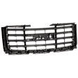 Upper Grille Assembly, Chrome Shell with Textured Gray Insert