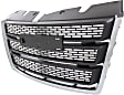 Upper Grille Assembly, Black Shell and Insert