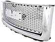 Upper Grille Assembly, Chrome Shell with Painted Black Insert, Denali Model, 8 Cyl., 6.2L Engine
