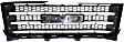 2011-2014 GMC Sierra 2500 HD - Upper Grille Assembly, Chrome Shell with Textured Black Insert
