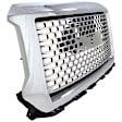 Grille, Chrome Shell and Insert, Denali Model, CAPA CERTIFIED