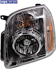 2008 GMC Yukon XL 1500 - Driver Side Halogen Headlight, With bulb(s), OE Replacement, CAPA Certified