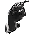 Passenger Side Headlight, with Bulb, Halogen, Clear Lens (2nd Design), 6 Cyl., 3.6L Engine, CAPA Certified