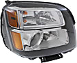 Passenger Side Halogen Headlight, With bulb(s), OE Replacement, Sport Utility, CAPA Certified