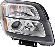 Passenger Side Halogen Headlight, With bulb(s), OE Replacement, Sport Utility, CAPA Certified