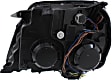Passenger Side Halogen Headlight, With bulb(s), OE Replacement, Sport Utility, CAPA Certified