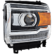 Driver Side Headlight, with Bulb, LED, Clear Lens