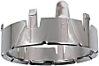 Driver or Passenger Side Fog Light Trim, Chrome