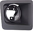 Front, Passenger Side Fog Light Trim, Textured Black