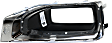 Front, Passenger Side Fog Light Trim, Primed