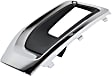Front, Driver Side Fog Light Trim, Primed