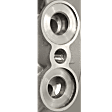 2000 Chevrolet Silverado 2500 - A/C Compressor, OHV, With 1 Piece Compressor Manifold; HU6 Compressor Type, One Bolt to mount the Hoses, With Clutch, 4-Groove Pulley, 8 Cyl 6.0L