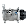 2005 Chevrolet Tahoe - A/C Compressor, Two Bolts to mount the Hoses, With Clutch, 4-Groove Pulley, 8 Cyl 5.3L