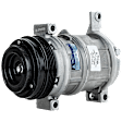 2005 Chevrolet Tahoe - A/C Compressor, Two Bolts to mount the Hoses, With Clutch, 4-Groove Pulley, 8 Cyl 5.3L