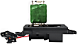 Blower Motor Resistor, with Manual A.C. Control