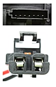 2003 Isuzu Ascender - Blower Motor Resistor, Without Auto. Temp Control