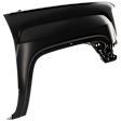 Front, Passenger Side Fender