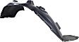  Front, Passenger Side Fender Liner, Inner Panel