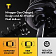 Front, Driver or Passenger Side Fully Loaded Strut, 6 Cyl., 3.6L Engine