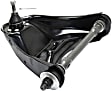 Front, Driver Side, Upper Control Arm, With Ball Joint Assembly, Rear Wheel Drive