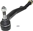 Front, Driver Side, Outer Tie Rod End, With 16 mm Threads