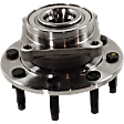 2006 Chevrolet Silverado 1500 HD - Front, Driver or Passenger Side Wheel Hub, 4WD, 8 Lugs, With Bearing, With Sensor
