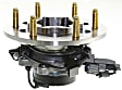 2005 Chevrolet Colorado - Front, Passenger Side Wheel Hub, 4WD, 6 Lugs, With Bearing
